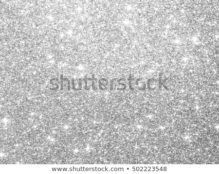 Stok fotoğraf: Shining Silver Glitter Background