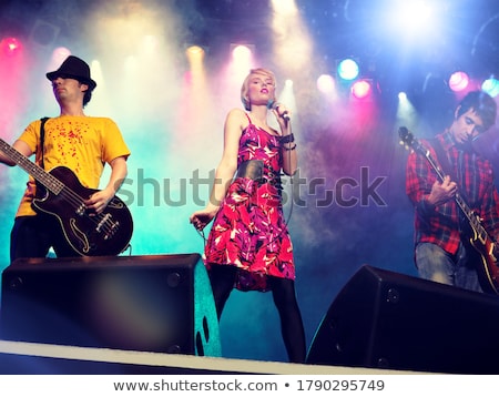 Stock photo: Female Singing