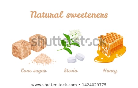 Stock photo: Brown Sugar Cubes