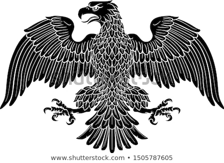 ストックフォト: Eagle Coat Of Arms Vector