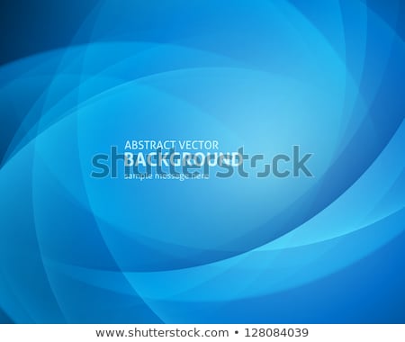 Imagine de stoc: Abstract Blue Background Wave Illustration Design