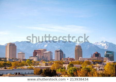Stock foto: Salt Lake City Overview
