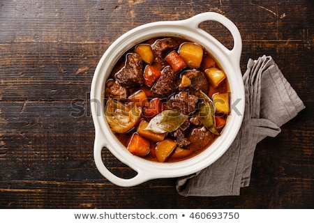 Foto d'archivio: Beef Stew With Potato And Carrot