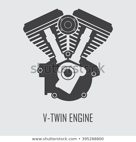 Stock foto: V Engine