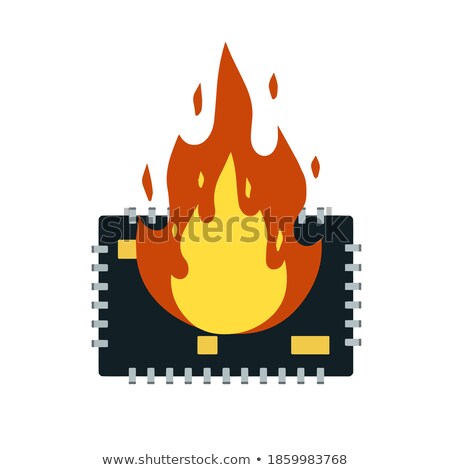 [[stock_photo]]: Burning Main Board