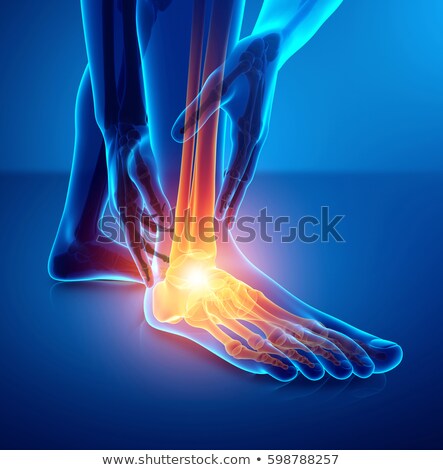 Stockfoto: Ankle Foot Pain