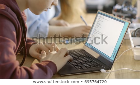Stock fotó: Computer Science Class