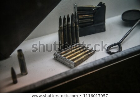 Stockfoto: Two Clips Of Ammunition