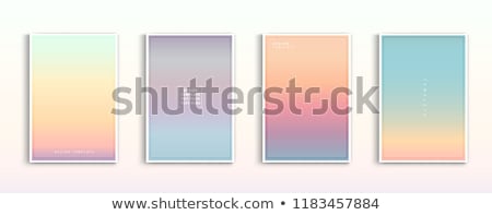 Stock photo: Abstract Colorful Skies Set