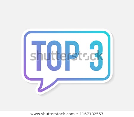 Stockfoto: Top 3 Stamp