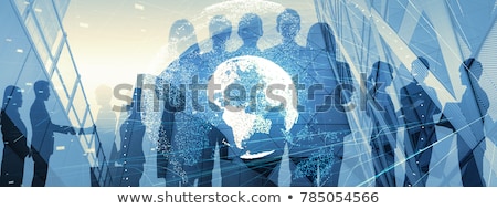 Foto stock: Company Network