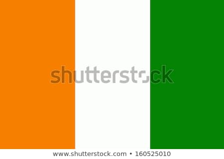 Stockfoto: State Symbols And Flag Ivory Coast