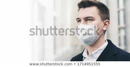 Zdjęcia stock: Sick Businessman With Medical Care Concept