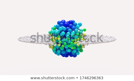 Stockfoto: Morphing Particle Transformation