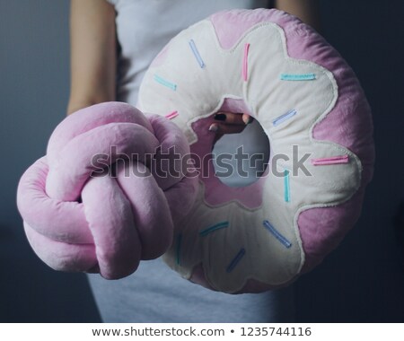 Сток-фото: Donut Pillow Or Cushion