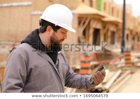 Stockfoto: Confident Architect On Phone