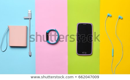 Stock photo: Smartphone Set With Accessories