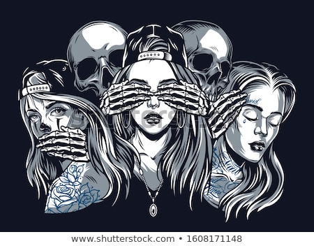 Foto stock: See No Evil Hear No Evil Speak No Evil