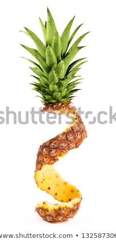 Stock photo: Texture Of Ripe Pineapple Peel