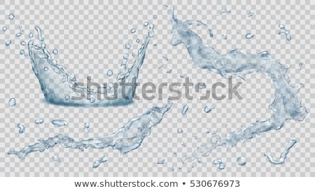 Foto stock: gua · Limpa · Transparente