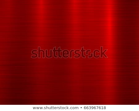 Сток-фото: Red Metal Technology Background