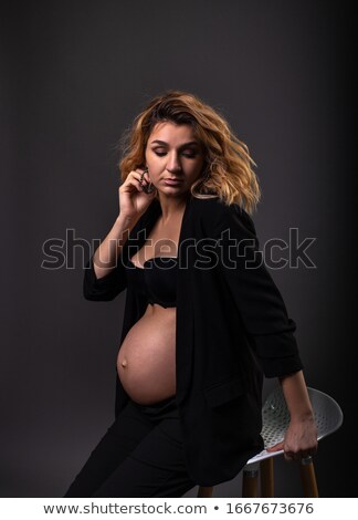 Foto stock: Portrait Of A Half Of Female Body In Underwear Posing