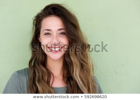 ストックフォト: Close Up Of A Smiling Young Woman