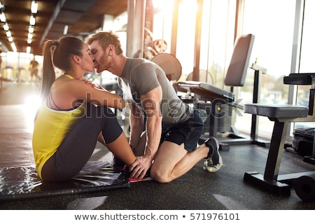 Foto stock: Lovely Fitness Instructor