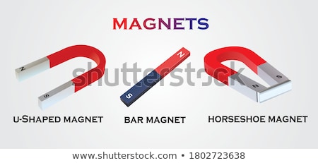 Stock fotó: Horseshoe Magnets