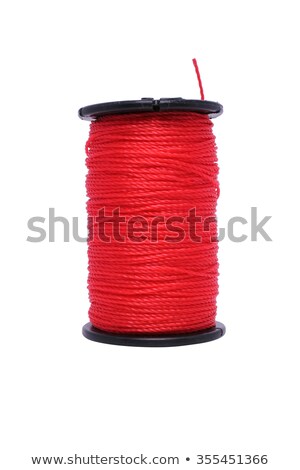 Stok fotoğraf: Flower On Roll Red Rope