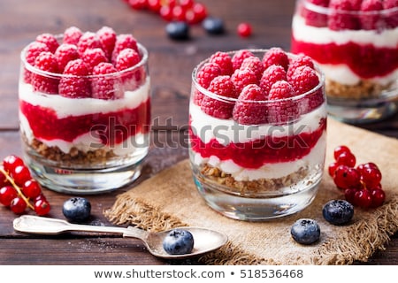 Zdjęcia stock: Raspberry Dessert