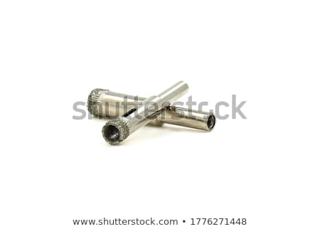 Stockfoto: Drill Bit Isolated On White