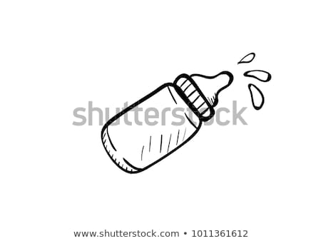 Foto stock: Baby Bottle And Pacifier