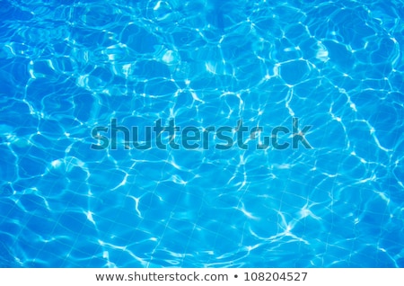 Foto stock: Blue Ripped Water In Swimming Pool