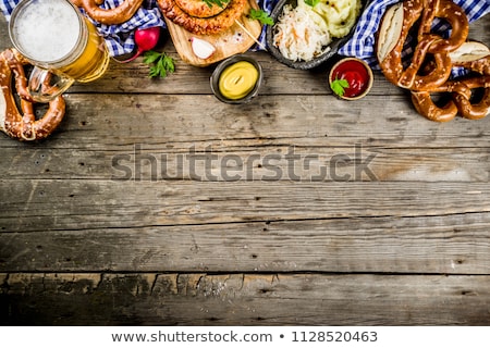 Foto stock: Rustic Background For Oktoberfest