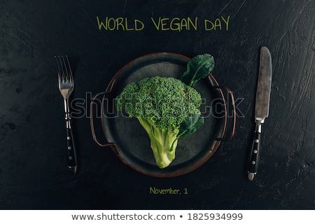 Stok fotoğraf: November 1 World Vegan Day