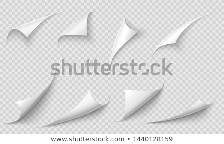 Stockfoto: Curled Pages