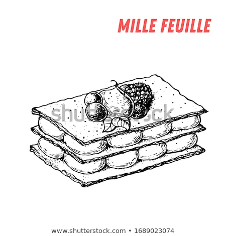 Foto stock: Mille Feuille