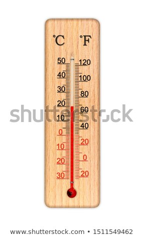 Сток-фото: Wooden Thermometer