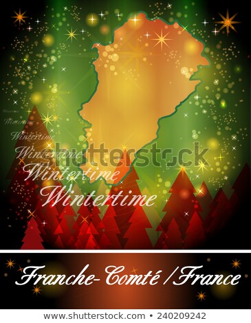 [[stock_photo]]: Lon Red Christmas Card Snowflakes