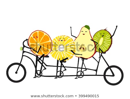 [[stock_photo]]: Bike With Fruits