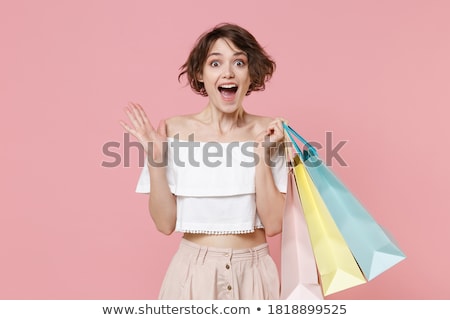 Stock photo: Woman With Spread Hands