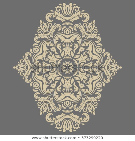 Stok fotoğraf: Elegant Vector Ornament In The Style Of Barogue