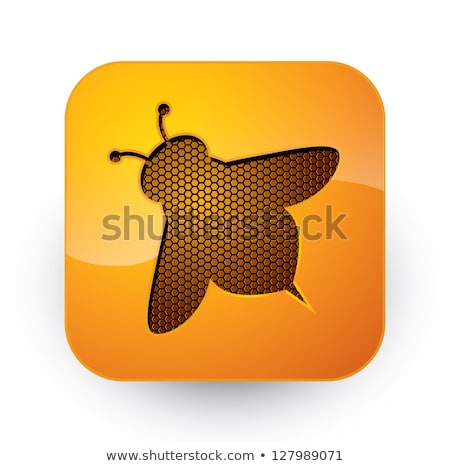 [[stock_photo]]: Square Buttons With Insects