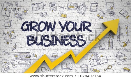 Foto stock: Productivity Increase Concept With Doodle Design Icons