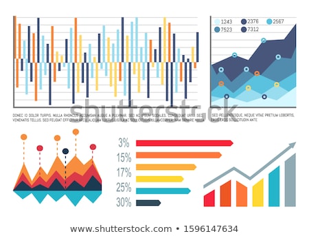 Foto d'archivio: Infographic And Text Sample Explanation Data