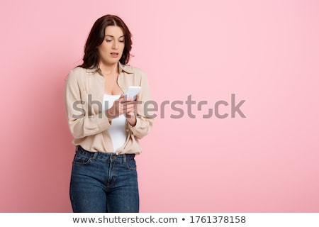 Stock photo: Beautiful Brunette Woman