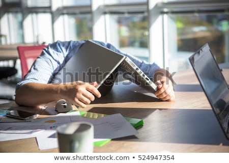 Stock photo: Bored At Work