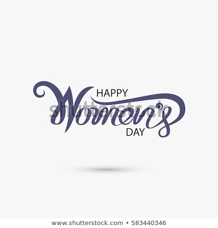 Stok fotoğraf: Happy Womans Day Background