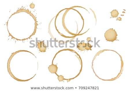 Stock photo: Coffee Stains Set